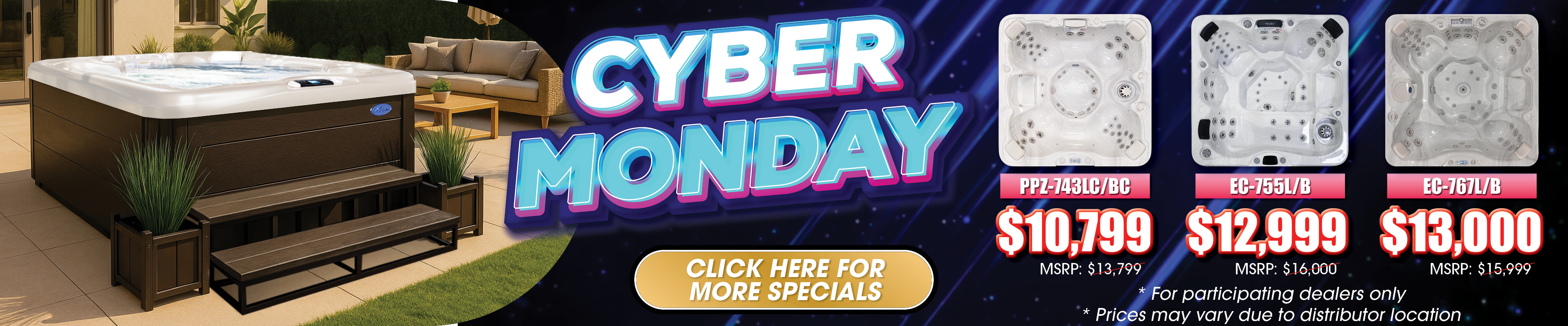 Calspas hot tub being used in a family setting - Oshkosh